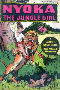 Cover Thumbnail for Nyoka the Jungle Girl (Fawcett, 1945 series) #22
