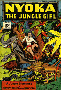 Cover Thumbnail for Nyoka the Jungle Girl (Fawcett, 1945 series) #26