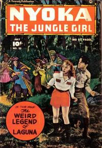 Cover Thumbnail for Nyoka the Jungle Girl (Fawcett, 1945 series) #33