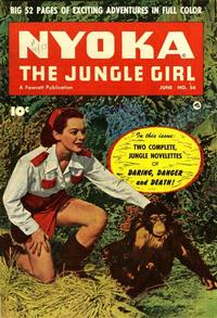Cover Thumbnail for Nyoka the Jungle Girl (Fawcett, 1945 series) #56