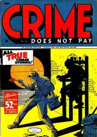 Cover Thumbnail for Crime Does Not Pay (Lev Gleason, 1942 series) #42