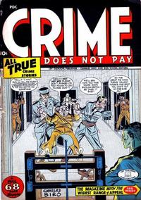 Cover for Crime Does Not Pay (Lev Gleason, 1942 series) #47