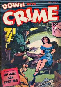Cover for Down with Crime (Fawcett, 1952 series) #5