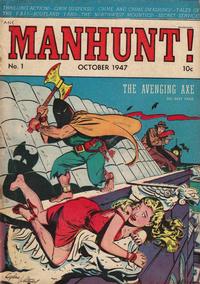 Cover Thumbnail for Manhunt (Magazine Enterprises, 1947 series) #1