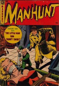 Cover Thumbnail for Manhunt (Magazine Enterprises, 1947 series) #14 [A-1 #77]