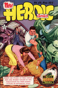 Cover for New Heroic Comics (Eastern Color, 1946 series) #63