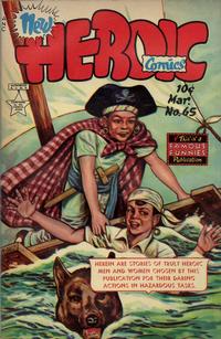 Cover for New Heroic Comics (Eastern Color, 1946 series) #65