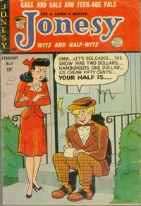Cover Thumbnail for Jonesy (Quality Comics, 1953 series) #4