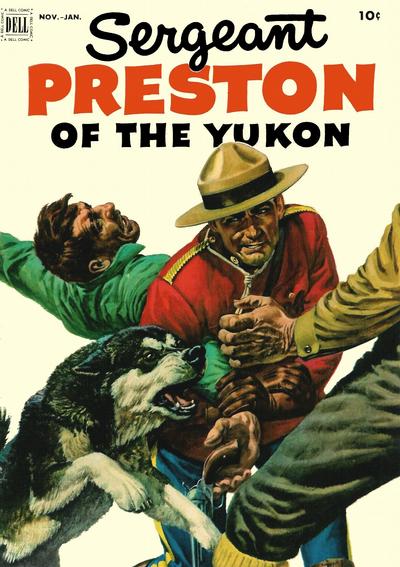 Cover for Sergeant Preston of the Yukon (Dell, 1952 series) #5