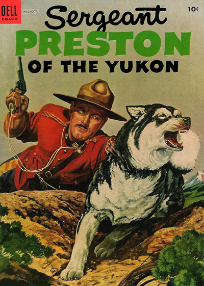 Cover for Sergeant Preston of the Yukon (Dell, 1952 series) #12