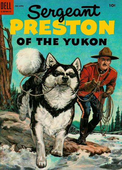 Cover for Sergeant Preston of the Yukon (Dell, 1952 series) #14