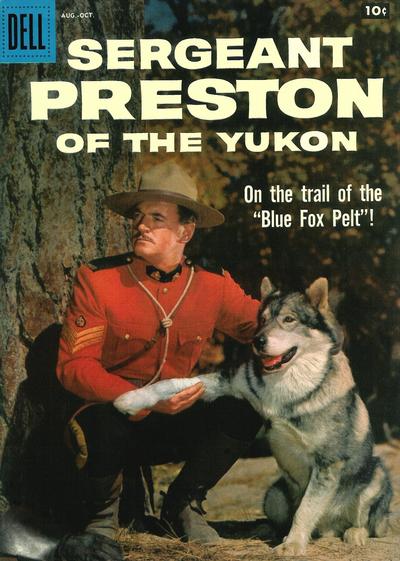 Cover for Sergeant Preston of the Yukon (Dell, 1952 series) #28