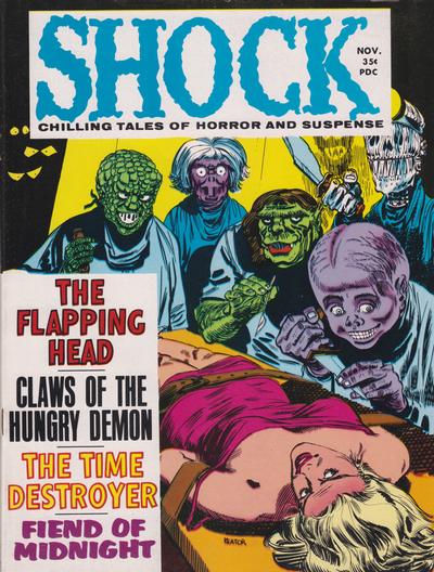Cover for Shock (Stanley Morse, 1969 series) #v1#4