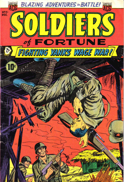 Cover for Soldiers of Fortune (American Comics Group, 1951 series) #11