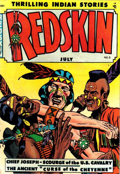 Cover for Redskin (Youthful, 1950 series) #5