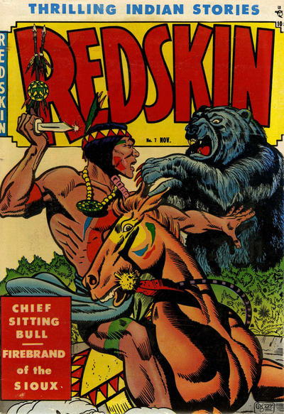 Cover for Redskin (Youthful, 1950 series) #7