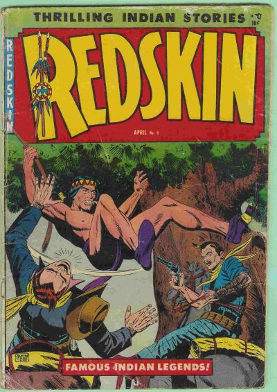Cover for Redskin (Youthful, 1950 series) #9