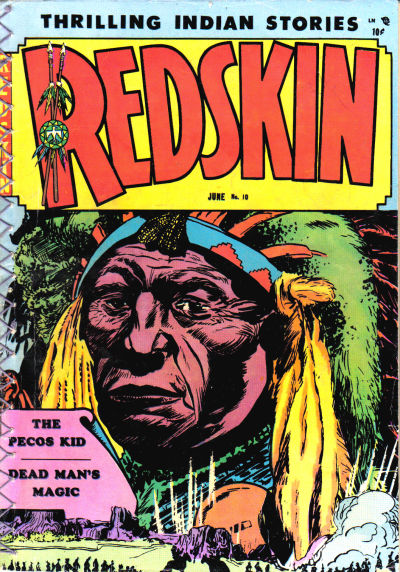 Cover for Redskin (Youthful, 1950 series) #10