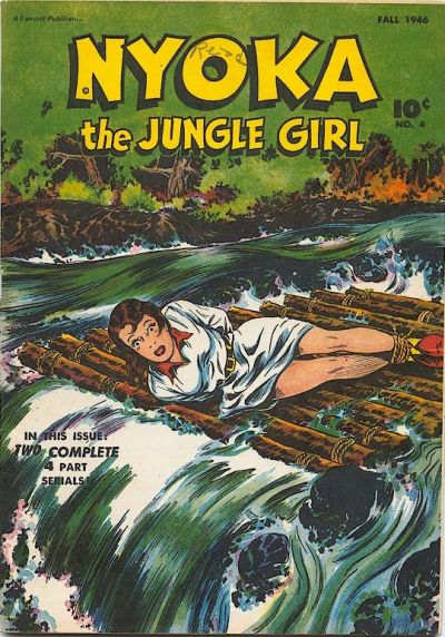 Cover for Nyoka the Jungle Girl (Fawcett, 1945 series) #4