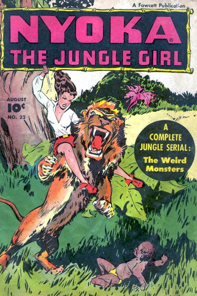 Cover for Nyoka the Jungle Girl (Fawcett, 1945 series) #22