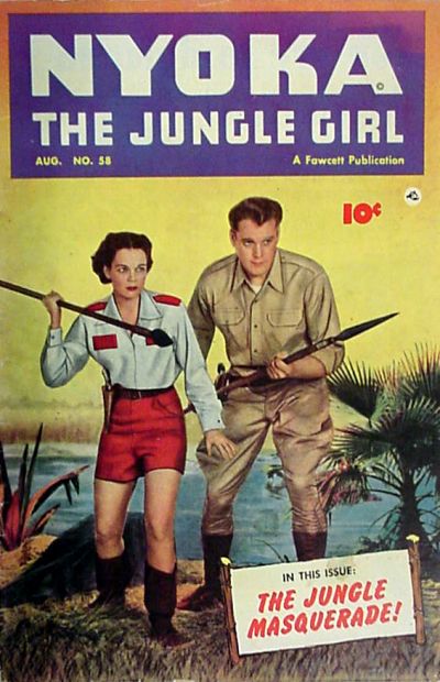 Cover for Nyoka the Jungle Girl (Fawcett, 1945 series) #58