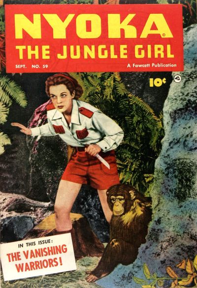 Cover for Nyoka the Jungle Girl (Fawcett, 1945 series) #59