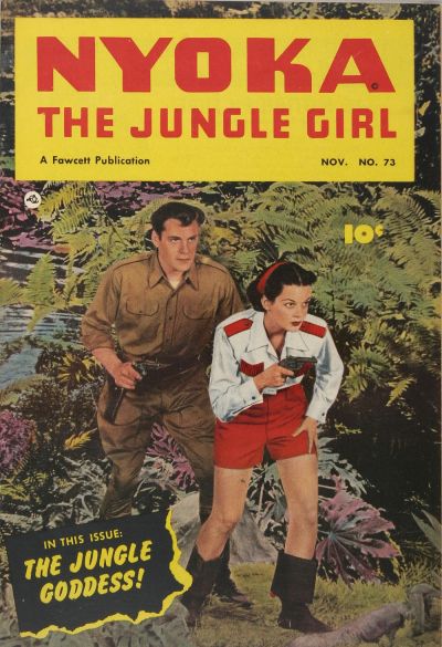 Cover for Nyoka the Jungle Girl (Fawcett, 1945 series) #73
