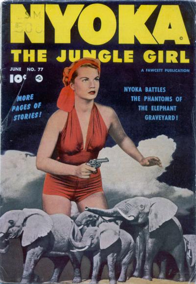Cover for Nyoka the Jungle Girl (Fawcett, 1945 series) #77