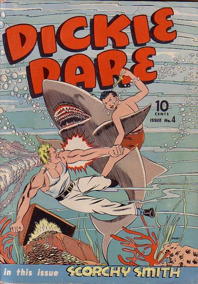 Cover for Dickie Dare (Eastern Color, 1941 series) #4