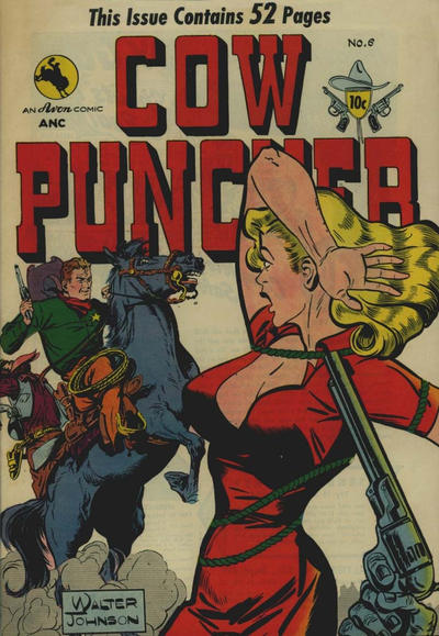 Cover for Cow Puncher Comics (Avon, 1947 series) #6