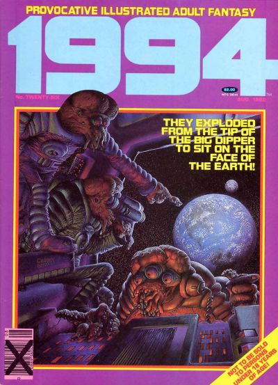 Cover for 1994 (Warren, 1980 series) #26 [Crossed-Out Barcode]