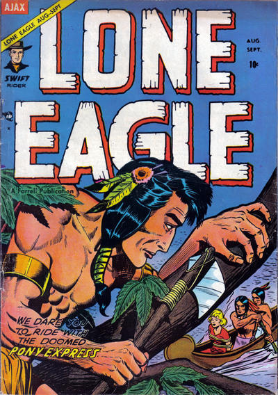 Cover for Lone Eagle (Farrell, 1954 series) #3