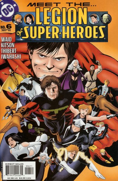 Cover for Legion of Super-Heroes (DC, 2005 series) #6