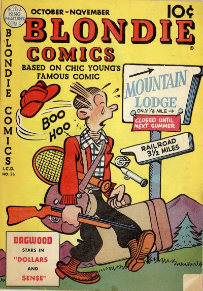 Cover for Blondie Comics (David McKay, 1947 series) #14