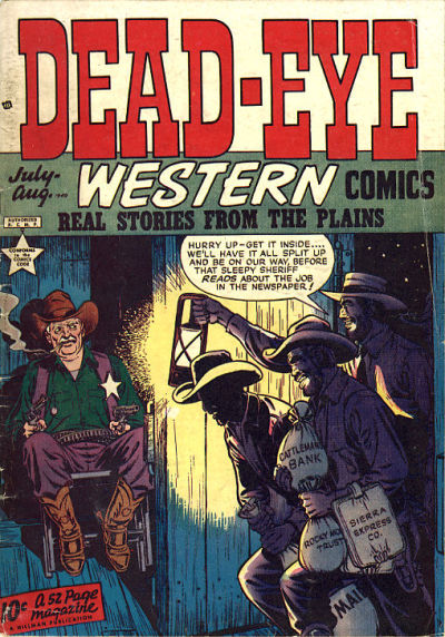 Cover for Dead-Eye Western Comics (Hillman, 1948 series) #v1#5