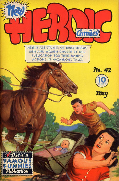 Cover for New Heroic Comics (Eastern Color, 1946 series) #42