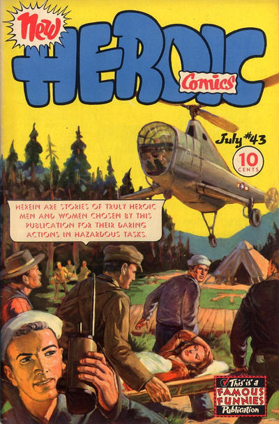 Cover for New Heroic Comics (Eastern Color, 1946 series) #43