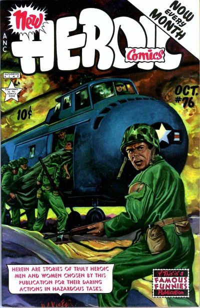 Cover for New Heroic Comics (Eastern Color, 1946 series) #76
