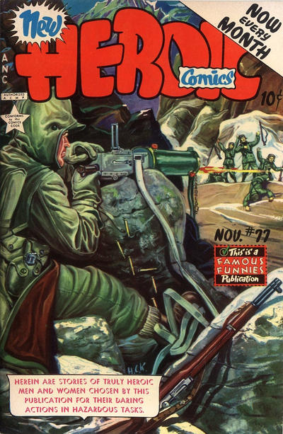 Cover for New Heroic Comics (Eastern Color, 1946 series) #77
