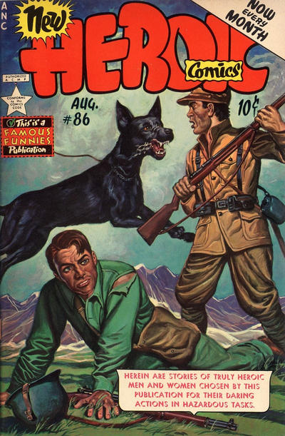 Cover for New Heroic Comics (Eastern Color, 1946 series) #86