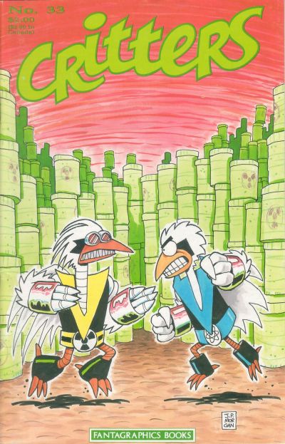 Cover for Critters (Fantagraphics, 1986 series) #33