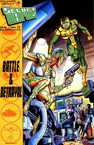 Cover for Secret Weapons (Acclaim / Valiant, 1993 series) #17