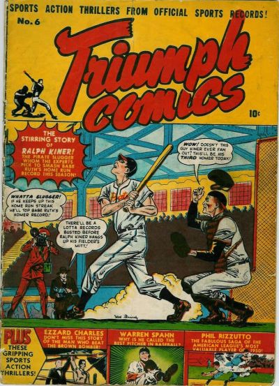 Cover for Triumph Comics (Bell Features, 1950 series) #6