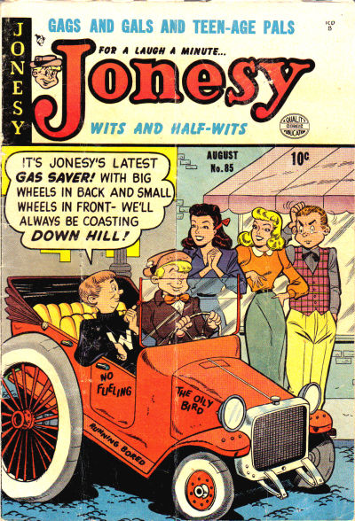 Cover for Jonesy (Quality Comics, 1953 series) #85 [1]