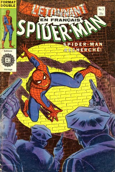 Cover for L'Étonnant Spider-Man (Editions Héritage, 1969 series) #5