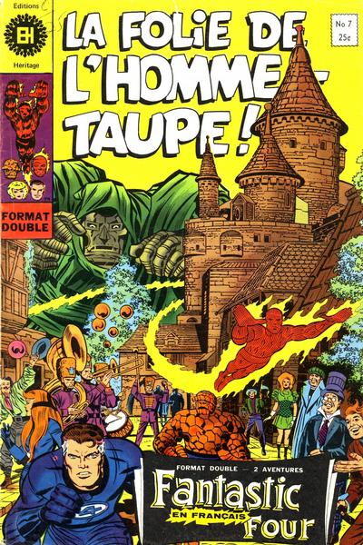Cover for Fantastic Four (Editions Héritage, 1968 series) #7