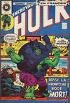Cover for L'Incroyable Hulk (Editions Héritage, 1968 series) #20