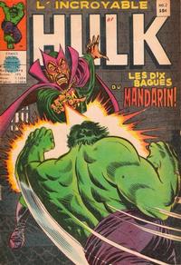 Cover Thumbnail for L'Incroyable Hulk (Editions Héritage, 1968 series) #2