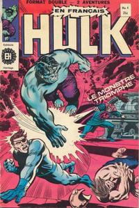 Cover Thumbnail for L'Incroyable Hulk (Editions Héritage, 1968 series) #4