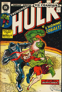Cover Thumbnail for L'Incroyable Hulk (Editions Héritage, 1968 series) #33